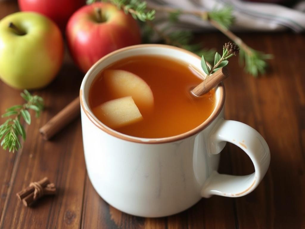 Warm Apple Cider. Making it your own: advanced techniques and flavor layering