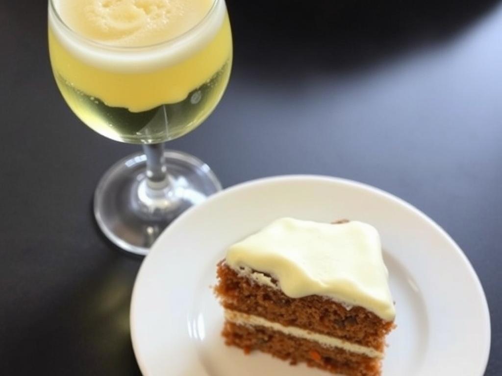 Carrot Cake. Pairings: Drinks and Accompaniments