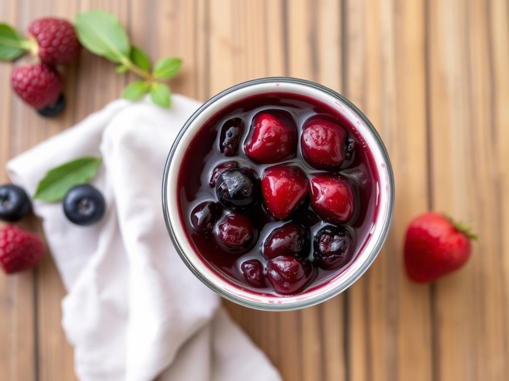 Berry Compote for Winter. Variations: spices, sweeteners and add-ins