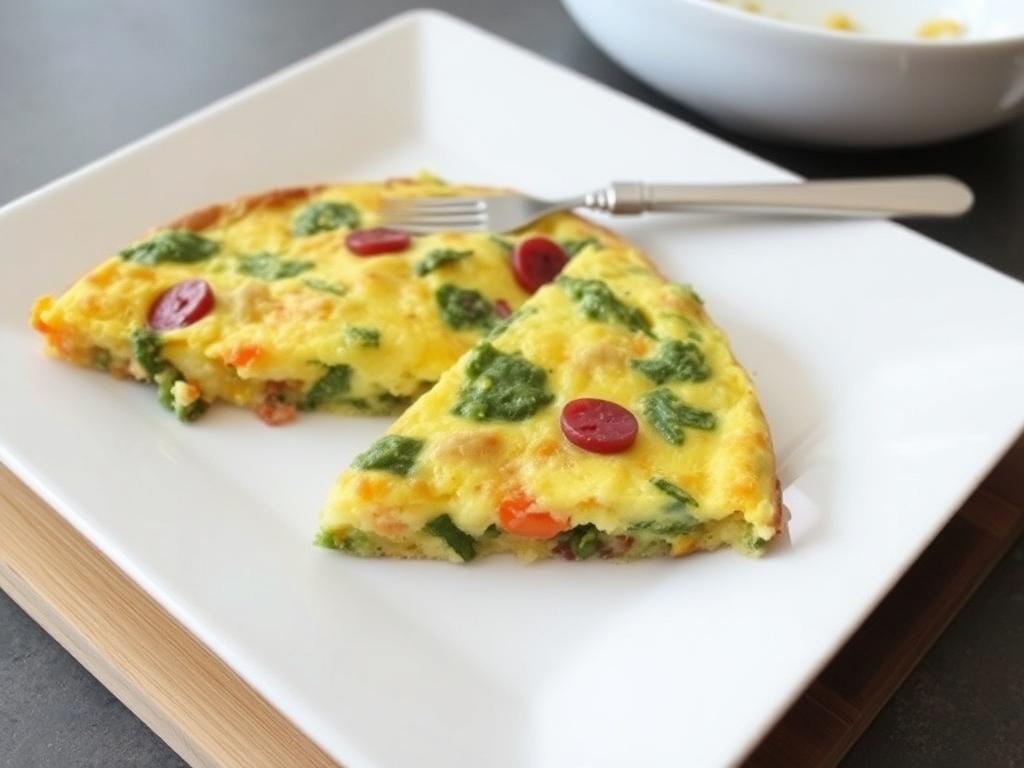 Vegetable Frittata. Scaling the recipe for groups and gatherings