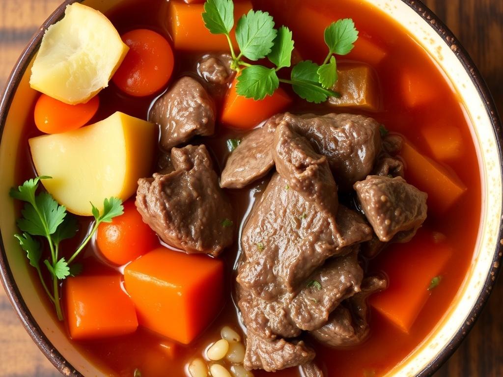 Classic Beef Stew. Choosing beef and vegetables