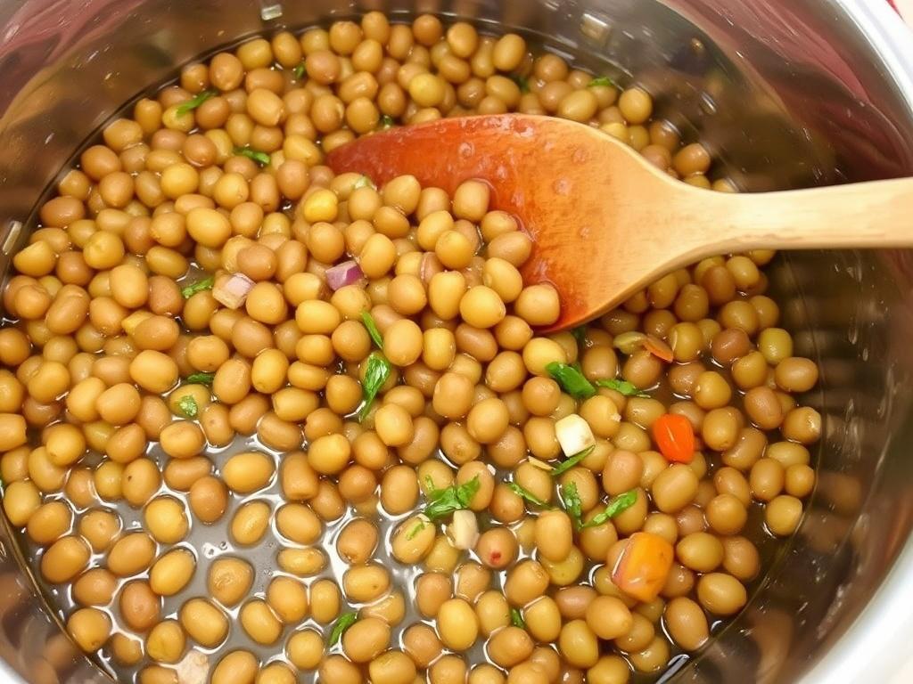 Marinated Lentils. Basic technique: cooking lentils for marination