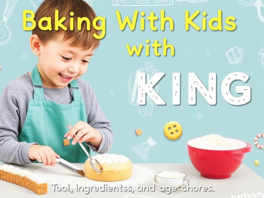 Baking With Kids: Easy Recipes. Tools, ingredients and age-appropriate chores