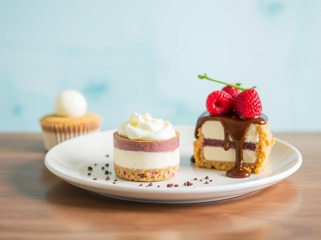 Gluten-Free Dessert Ideas. Plated desserts and showstoppers