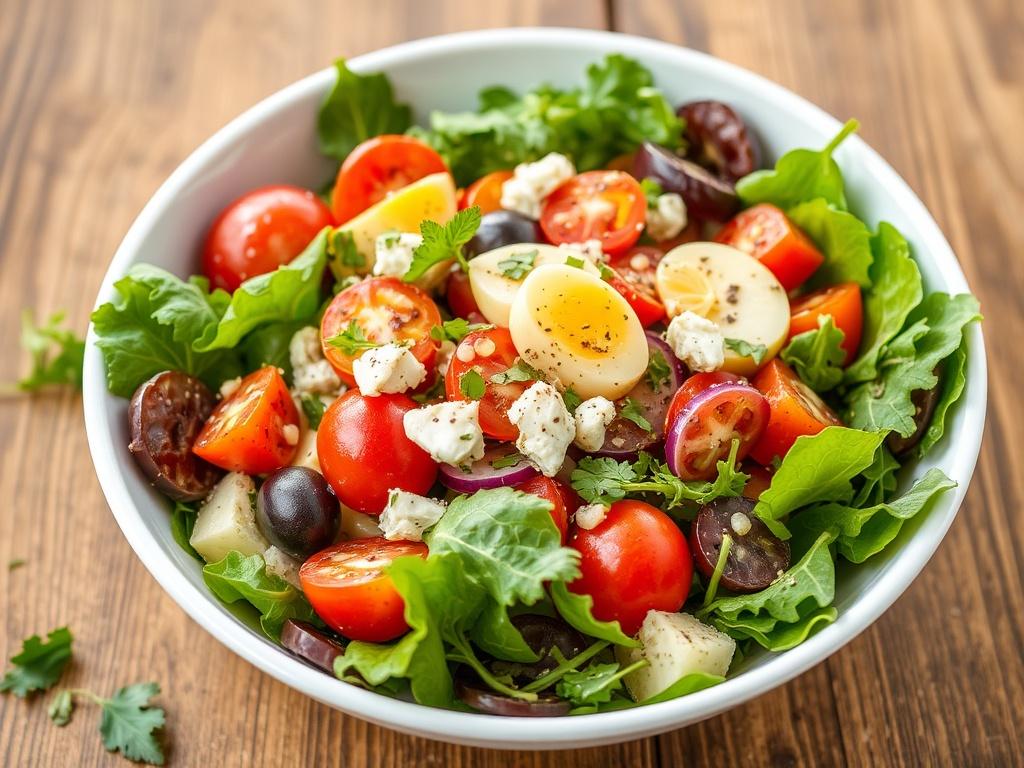 Delicious Summer Salad Inspirations. Anatomy of a vibrant summer salad