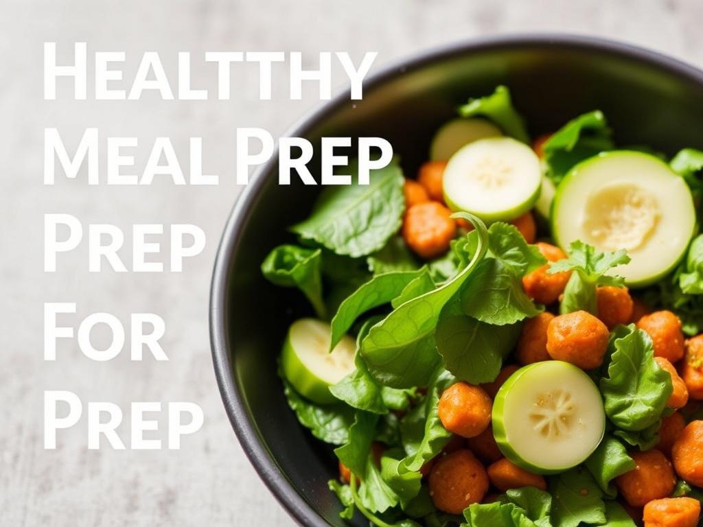 Healthy Meal Prep for Busy Lives. Core principles for successful, realistic meal prep