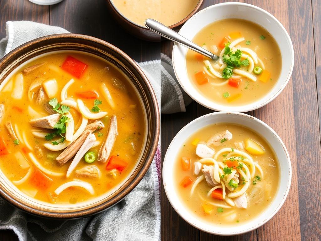 Heartwarming Chicken Soup Variations. Modern twists and health-minded variations